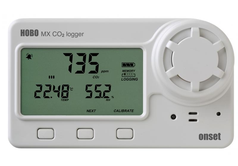 HOBO MX1102A Bluetooth Low Energy Carbon Dioxide/Temperature/Relative Humidity Data Logger - Image 3