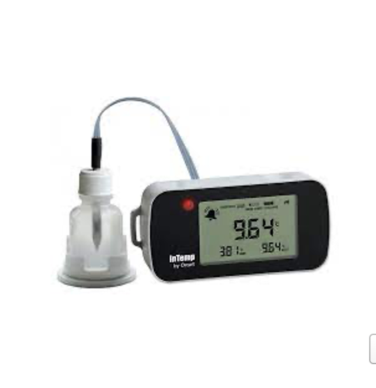 InTemp CX402 Bluetooth Low Energy (Fridge-Freezer) Temperature Data Logger with Glycol Bottle