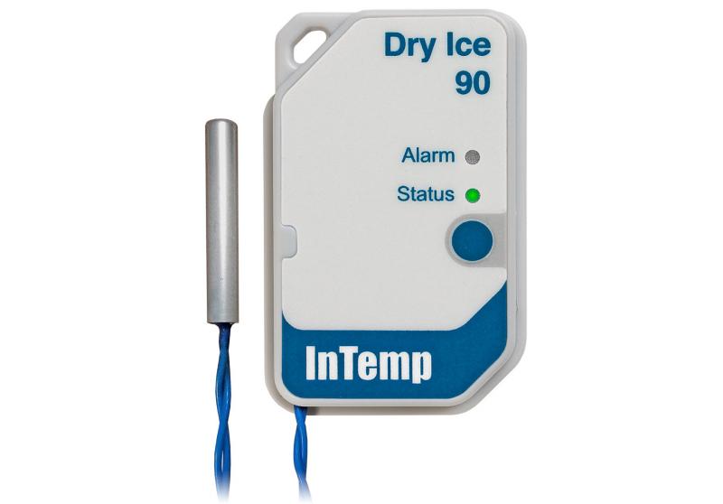 Intemp CX602 Bluetooth Low Energy Dry Ice Data Logger - Single Use