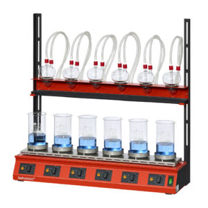 EXR6 behrotest® apparatus for crude fibre separation