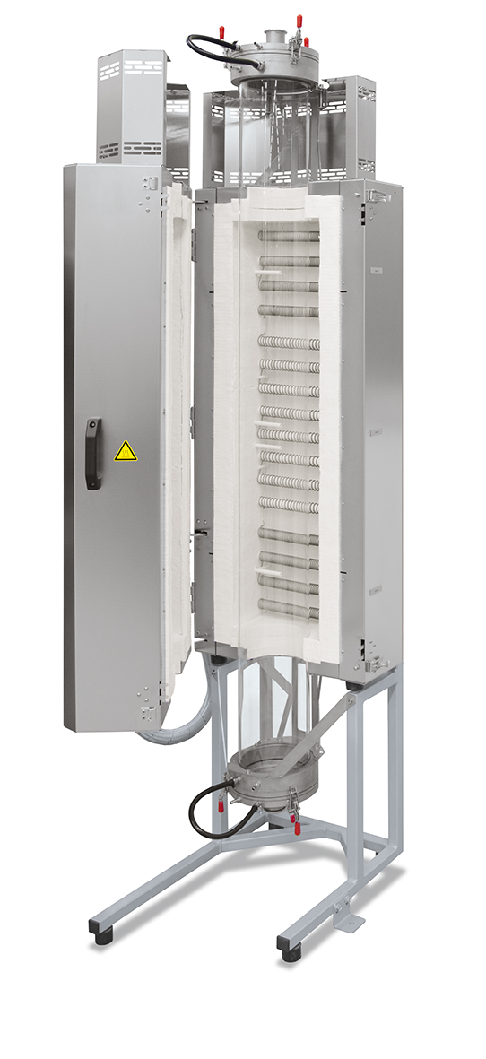 Tube furnace RSV 170/1000/11 with gas supply system 2