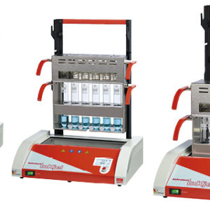 Behr-Labor behrotest® Kjeldahl Rapid Infrared Digestion System, with programmable energy control, temperature control, InKjel TCP-series, with 4 / 6 / 12 sample positions