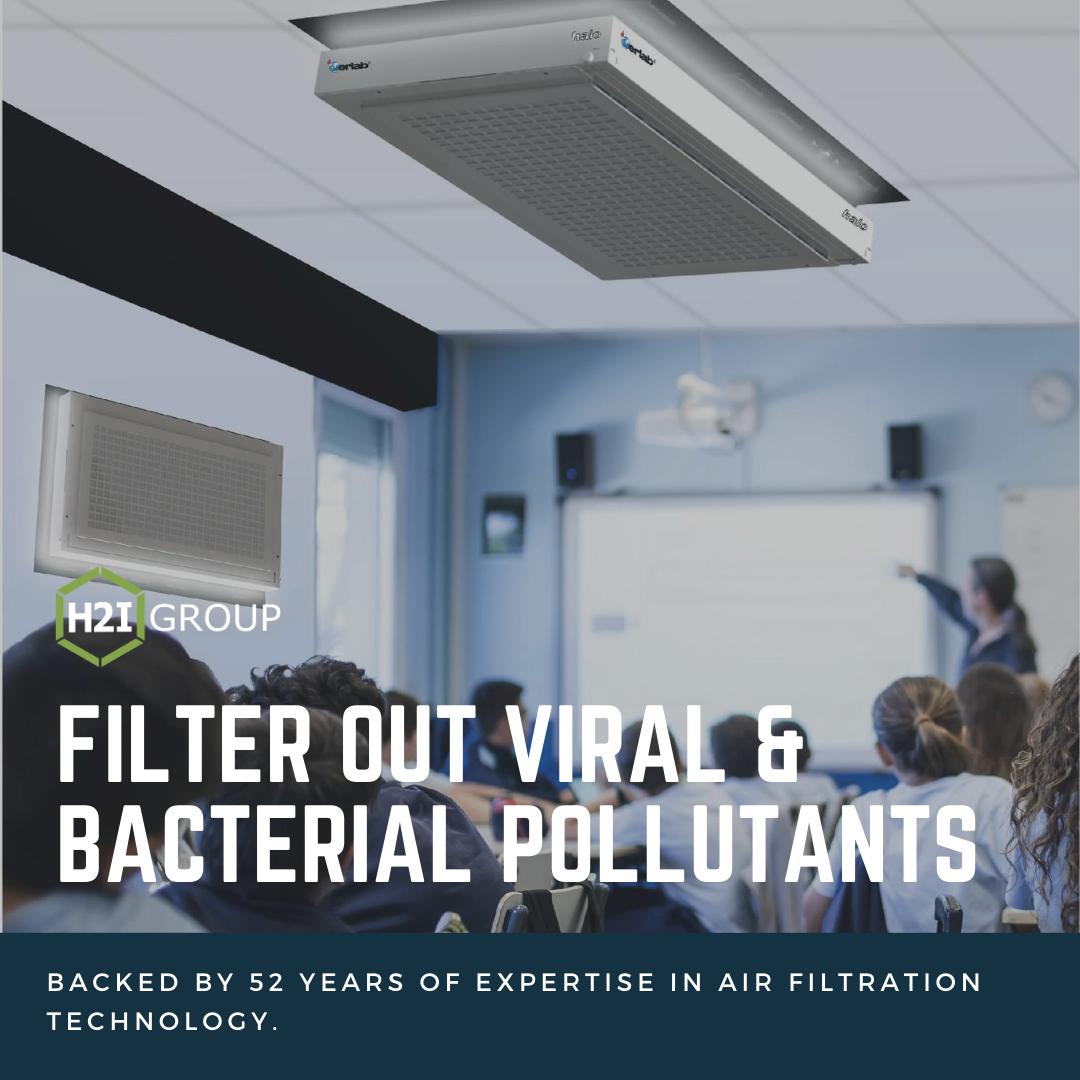 HALO P Smart Ceiling Mounted Air Purifier with HEPA Filter,  removal of viruses, bacteria, particles and allergens - Image 6