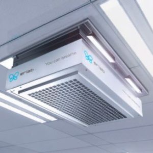 HALO P Smart Ceiling Mounted Air Purifier with HEPA Filter,  removal of viruses, bacteria, particles and allergens