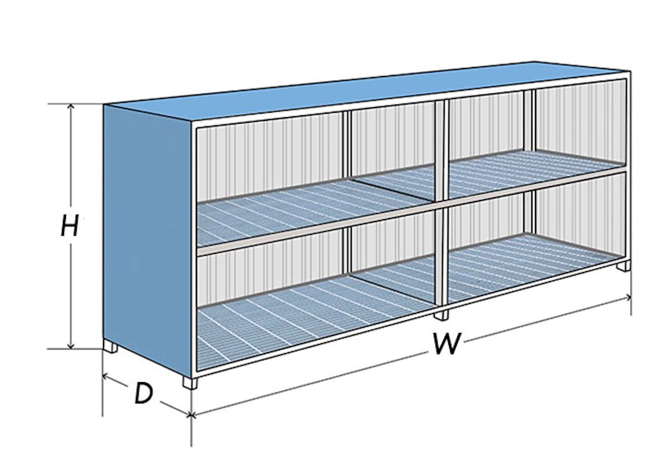 CHEMICAL WASTE STORAGE CONTAINER - Double-Tiered Palletised Drum & IBC Containers Storage Building - Image 6